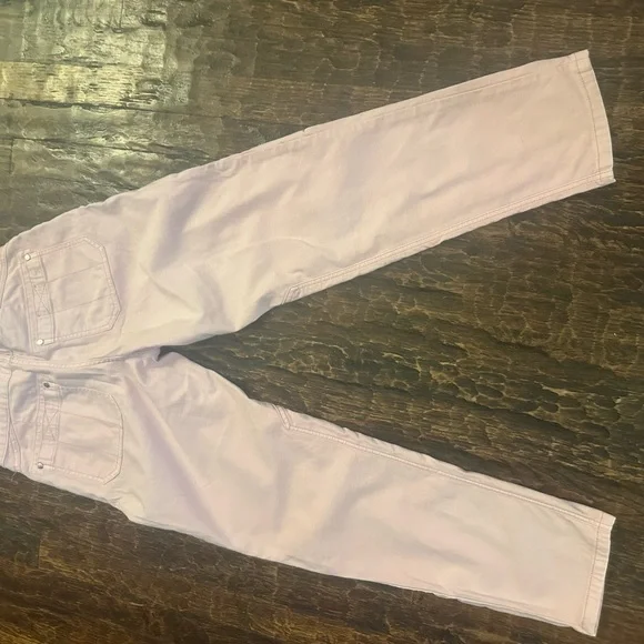 Anthropologie Pilcro Pink Ankle Cropped Pants-size 27 - Picture 8 of 9